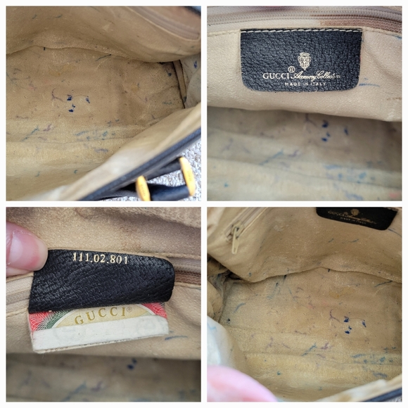 RARE Vintage Gucci pattern anniversary collection bag *flawed* - Picture 12 of 16